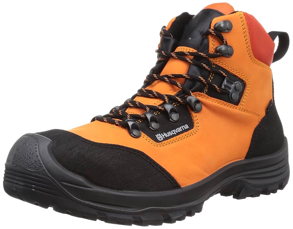 Husqvarna 安全靴 黒/オレンジ Husqvarna 安全靴 黒/オレンジ 【公式通販】